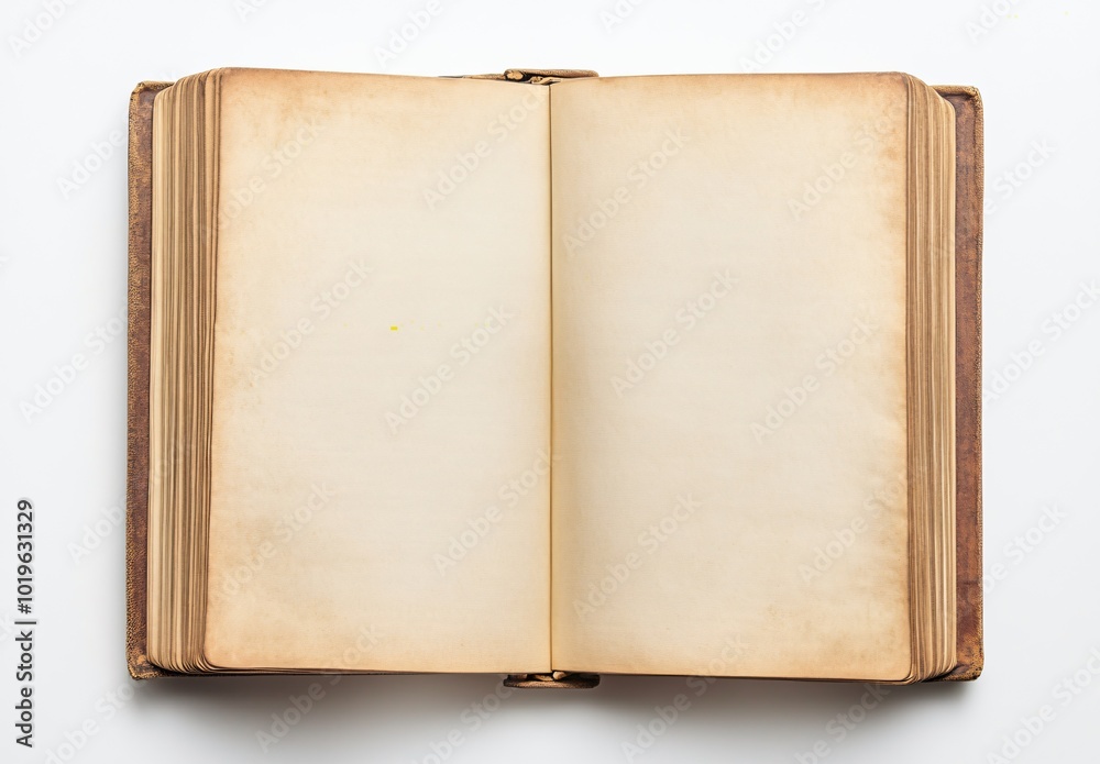 old book isolated on white background old book isolated on white background