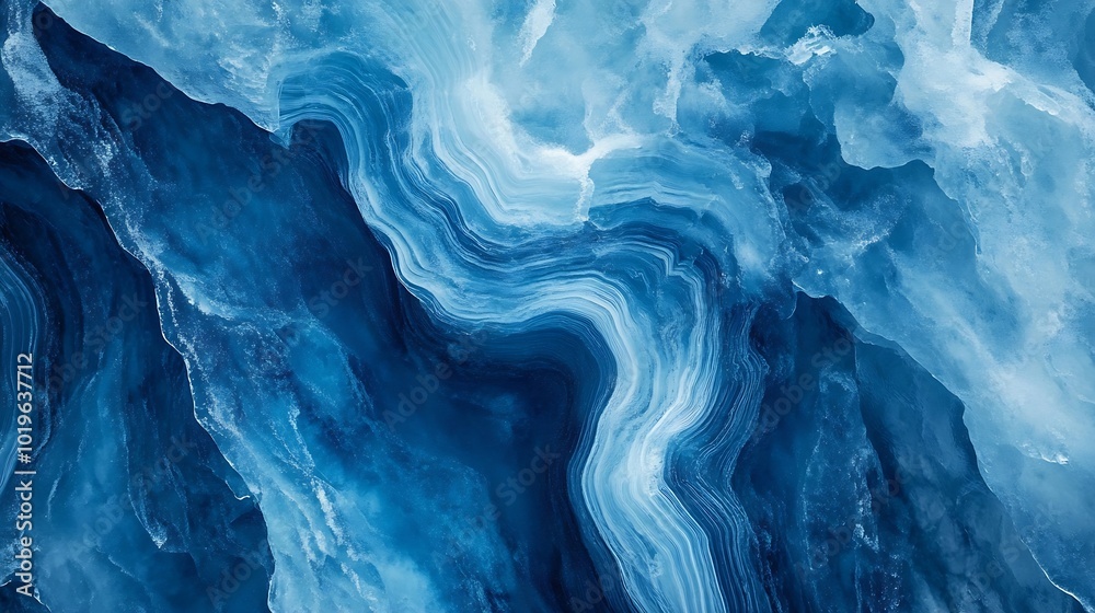 Closeup of blue and white striated ice patterns on vatnajkull glacier in vatnajkull national park iceland showcasing the natural artistry of glacial formations : Generative AI Closeup of blue and white striated ice patterns on vatnajkull glacier in vatnajkull national park iceland showcasing the natural artistry of glacial formations : Generative AI