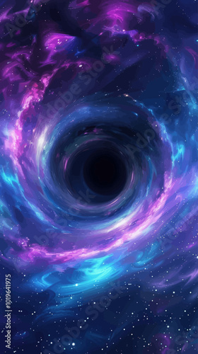 Black Hole in Space 
