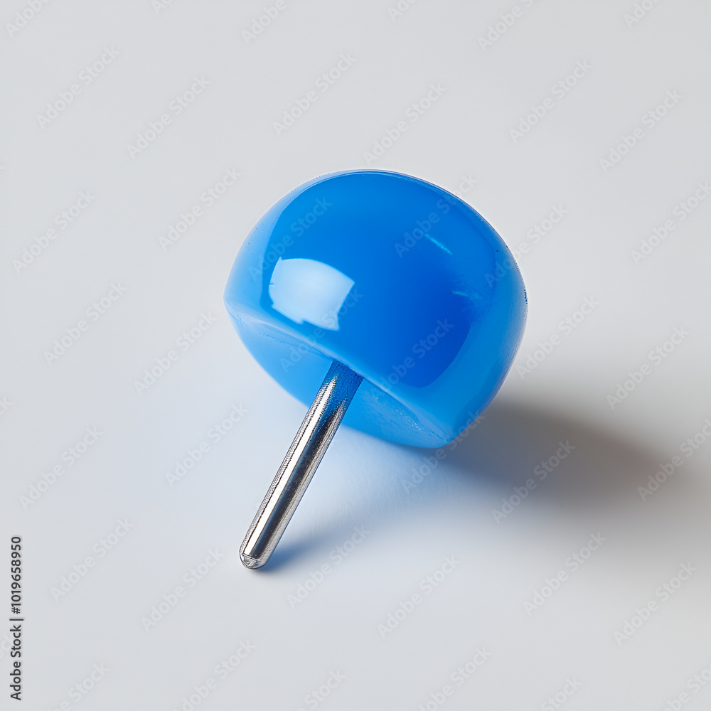close up of a pushpin on white background Blue pushpin stuck in the white paper, Pin with ball shaped head, blue, Push pin, Drawing pin, thumbtack isolated on a white background close up of a pushpin on white background Blue pushpin stuck in the white paper, Pin with ball shaped head, blue, Push pin, Drawing pin, thumbtack isolated on a white background