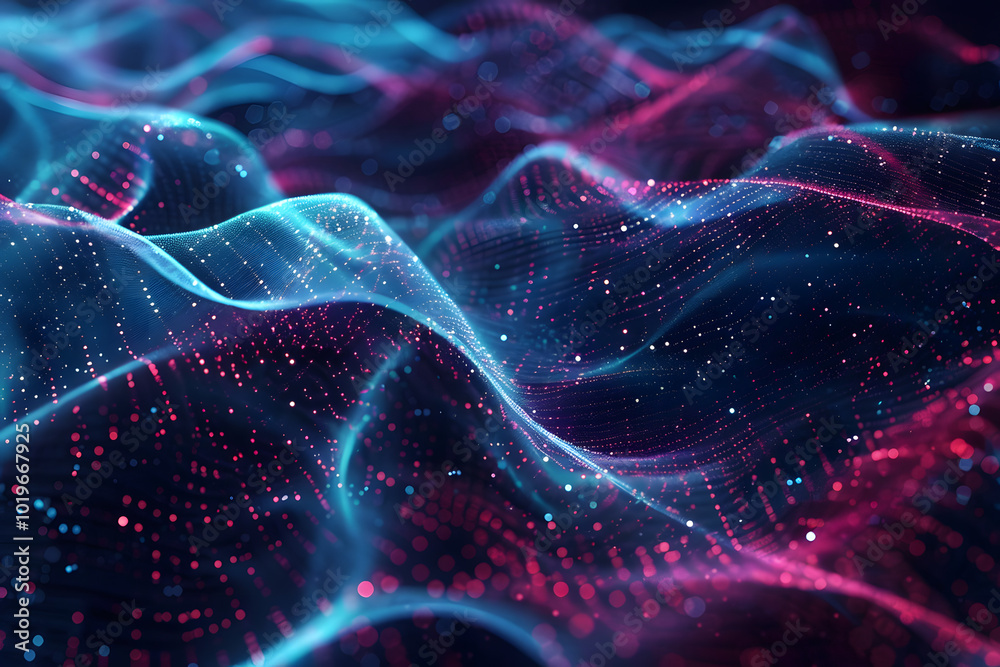 Abstract digital AI background Abstract digital AI background