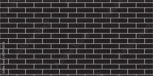 	
Abstract bathroom wall and floor brick wall texture background. black brick vector illustration texture of the wall with masonry Bricks laid in rows background.	
