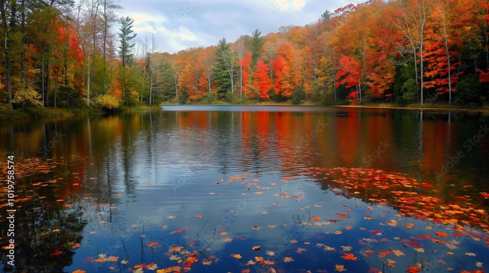 Obraz premium nice calm landscape for wallpaper