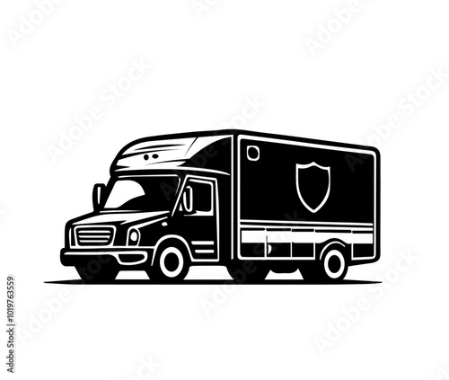 truck icon vector illustration