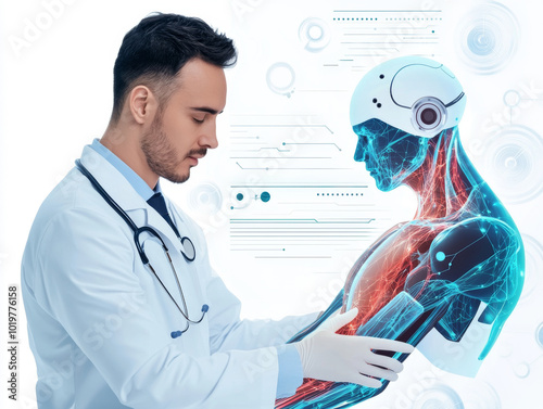 The Future of Medicine Integrating Human Expertise with AI Technology in Healthcare photo