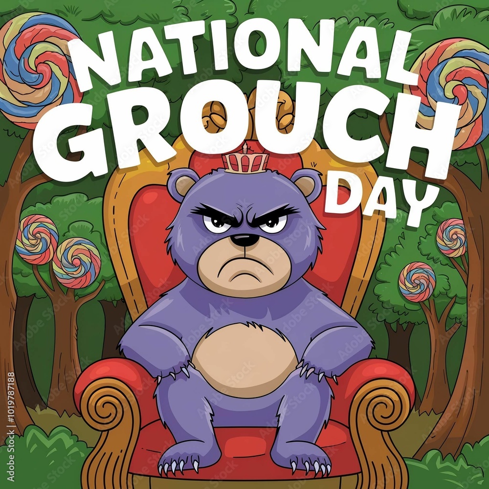 Fototapeta premium National Grouch Day