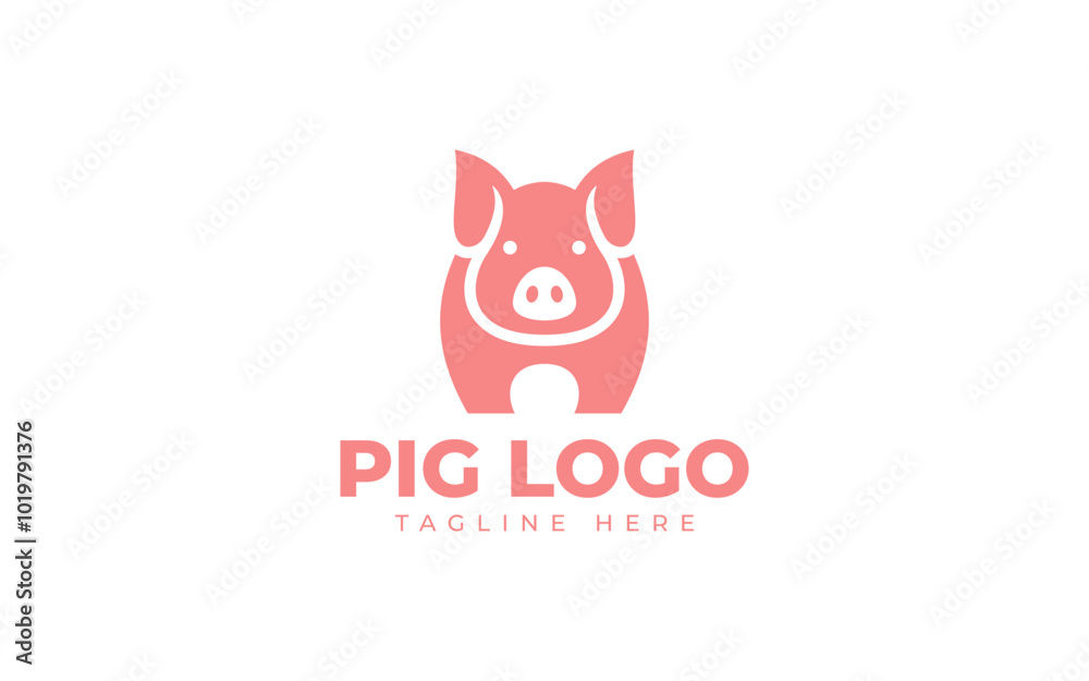 pig logo design vector illustration pig logo design vector illustration