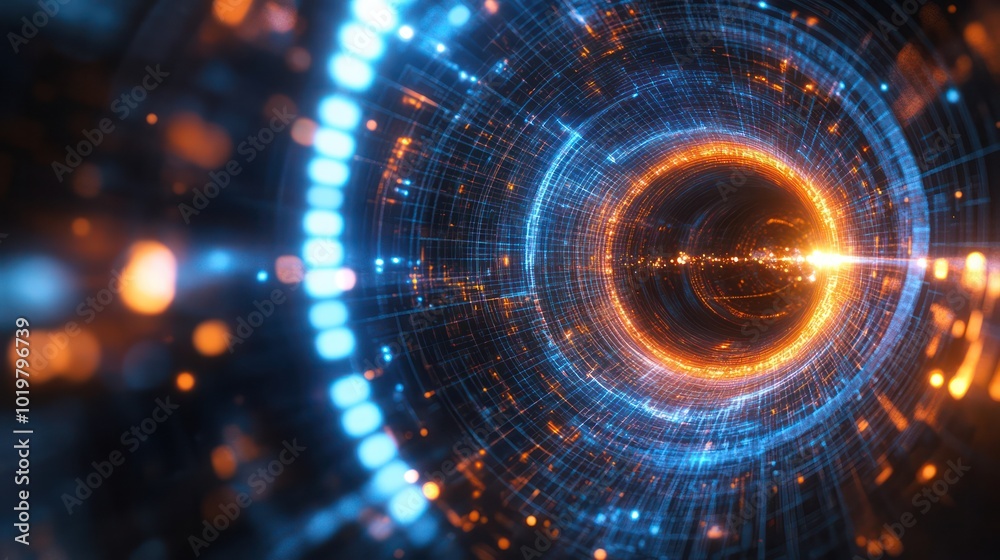 Obraz premium Quantum computers for aerospace innovation Optimizing the dynamics of flight and space exploration
