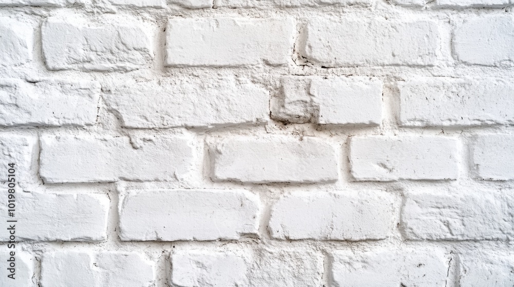 White brick wall with rough texture and visible wear, symbolizing raw materials and simplicity. Concept of urban architecture and background design. White brick wall with rough texture and visible wear, symbolizing raw materials and simplicity. Concept of urban architecture and background design.