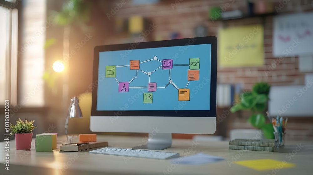 Business workflow process management concept Business workflow process management concept