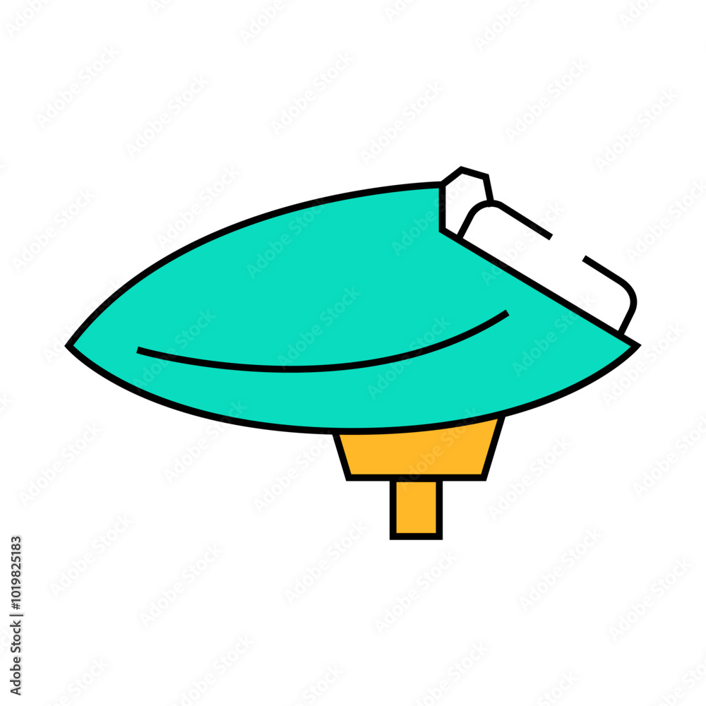 hopper paintball game line icon vector. hopper paintball game sign. isolated symbol illustration hopper paintball game line icon vector. hopper paintball game sign. isolated symbol illustration