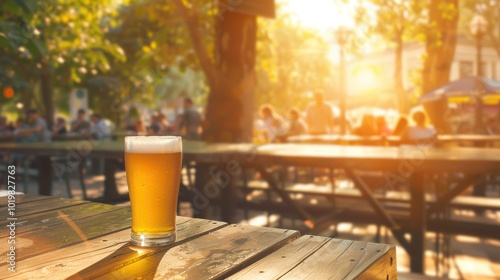 Summer Beer in the Garden