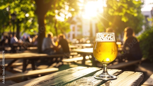 Summer Beer in the Garden