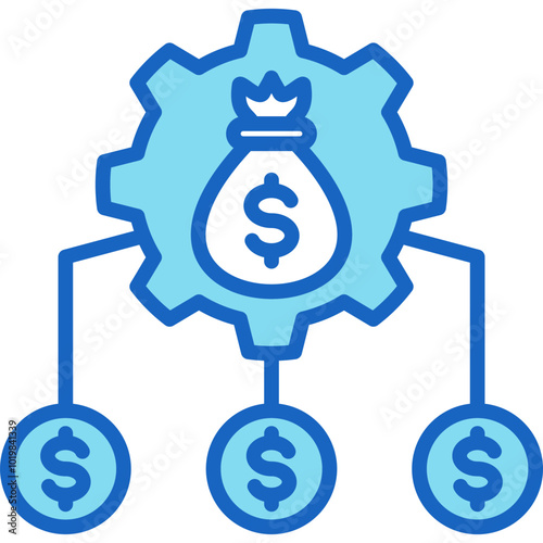 Capital Structure Icon