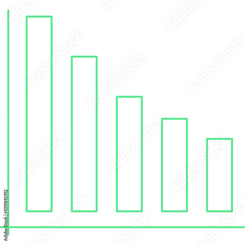 : Business infographics icons with different diagram vector illustration. Abstract data visualization, marketing charts and graphs. Business statistics, planning and analytics, forecasting growth rate