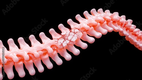 Detailed Visualization of Human Spine Anatomy Insights into Structure and Function photo