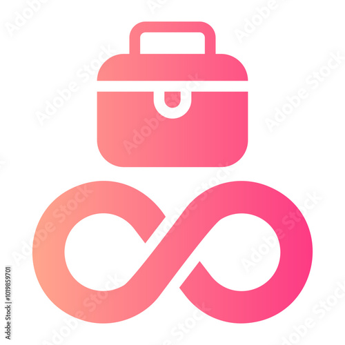 infinite gradient icon