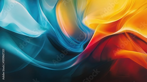 Abstract background featuring different colors, painting photo