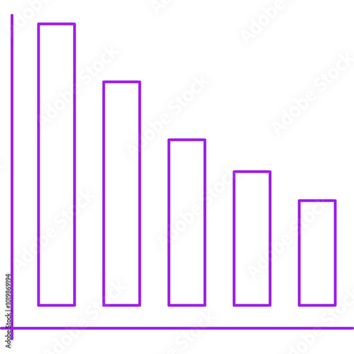 Business infographics icons with different diagram vector illustration. Abstract data visualization, marketing charts and graphs. Business statistics, planning and analytics, forecasting growth rates