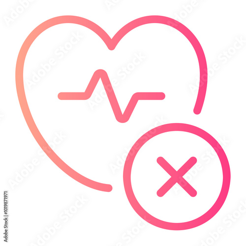 unhealthy gradient icon
