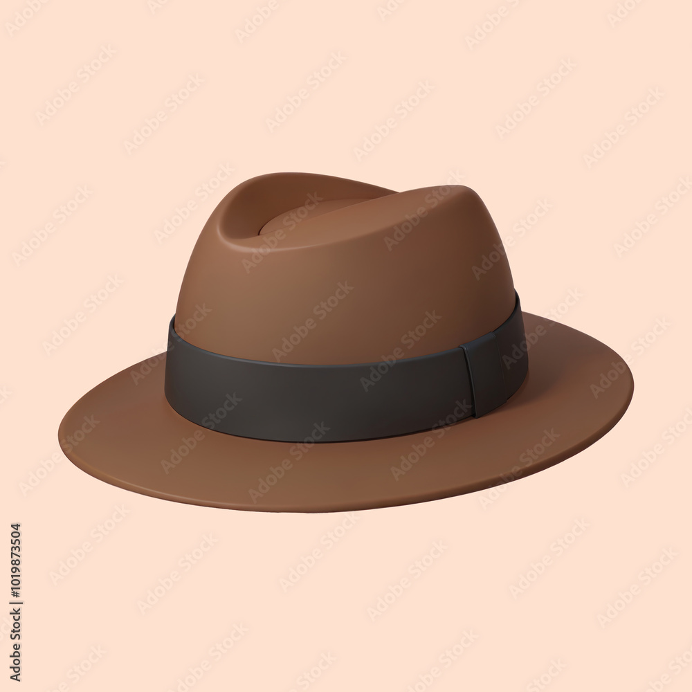 fedora hat icon cartoon illustration fedora hat icon cartoon illustration