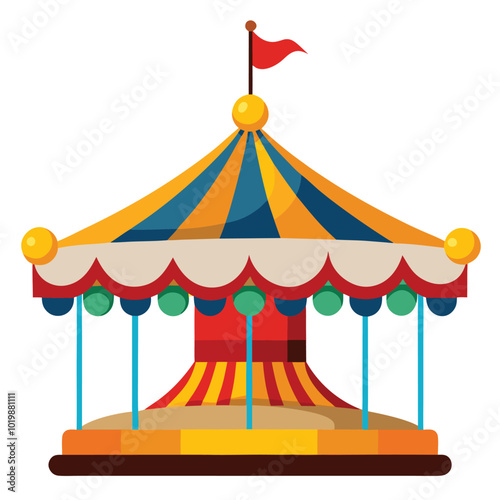 Carousel vector 