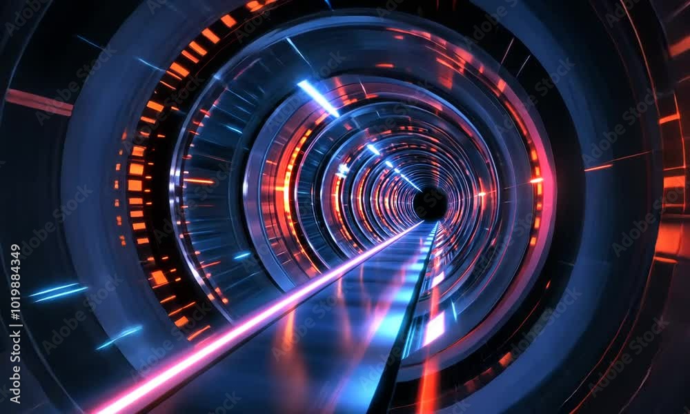 abstract background with glowing neon lines abstract background with glowing neon lines