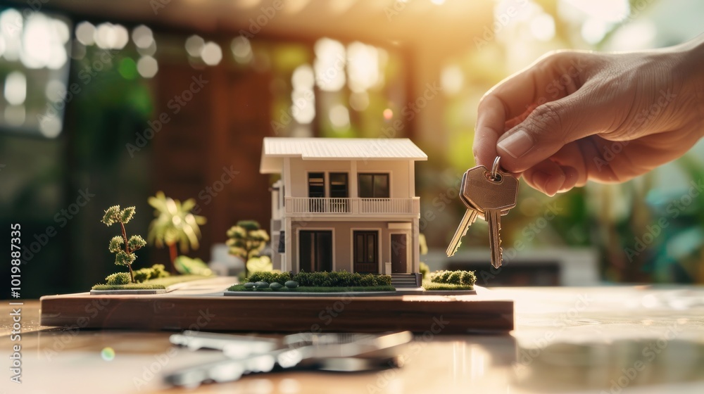 Obraz premium House Keys Ownership