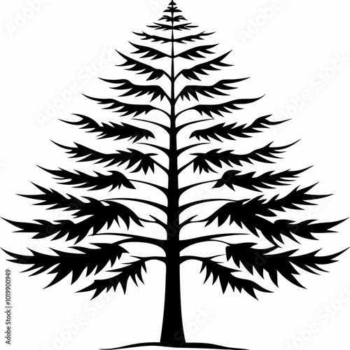 hemlock-tree-silhouette