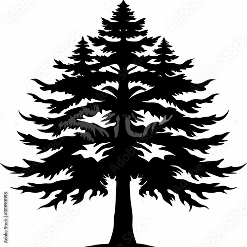 redwood-tree-silhouette
