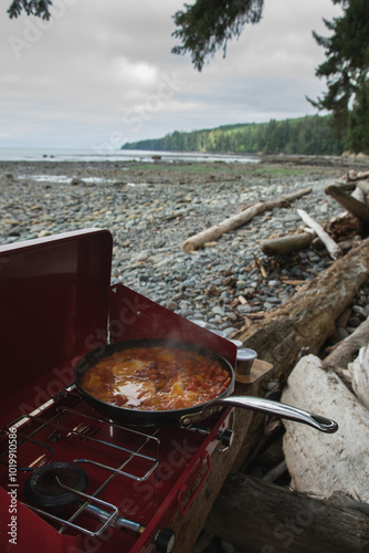 Gourmet Camping Cooking on Vancouver Island photo