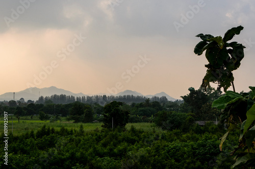 Countryside landscape of Thailand