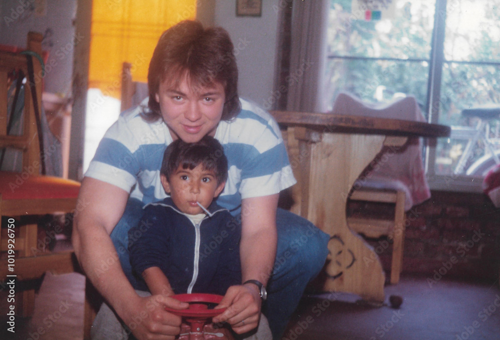 © María Soledad Kubat/Stocksy - Joyful playful uncle © María Soledad Kubat/Stocksy - Joyful playful uncle