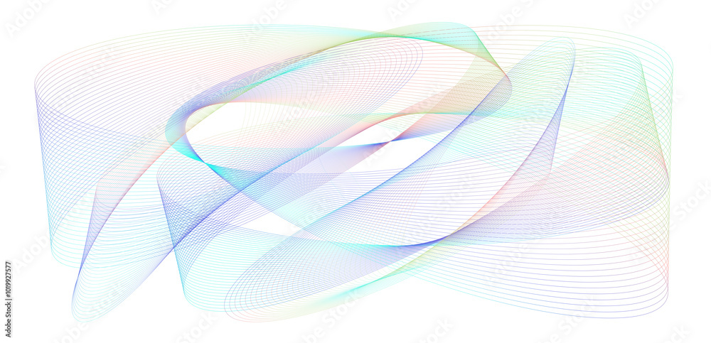 Linear Web Techno Background Illustration Linear Web Techno Background Illustration