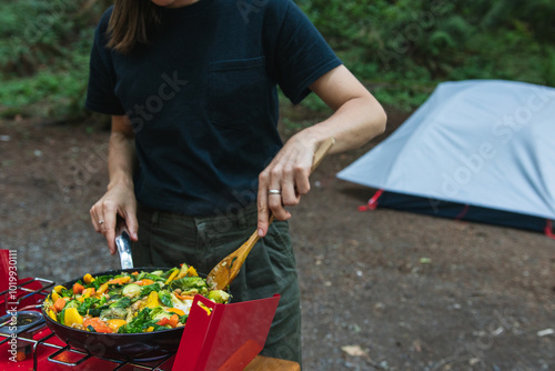 Gourmet Camping Cooking on Vancouver Island photo