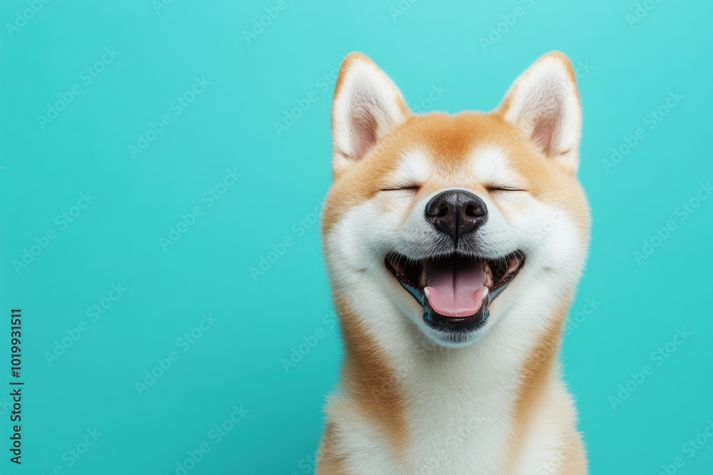 Happy Shiba Inu.