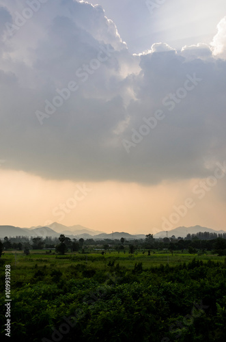 Countryside landscape of Thailand