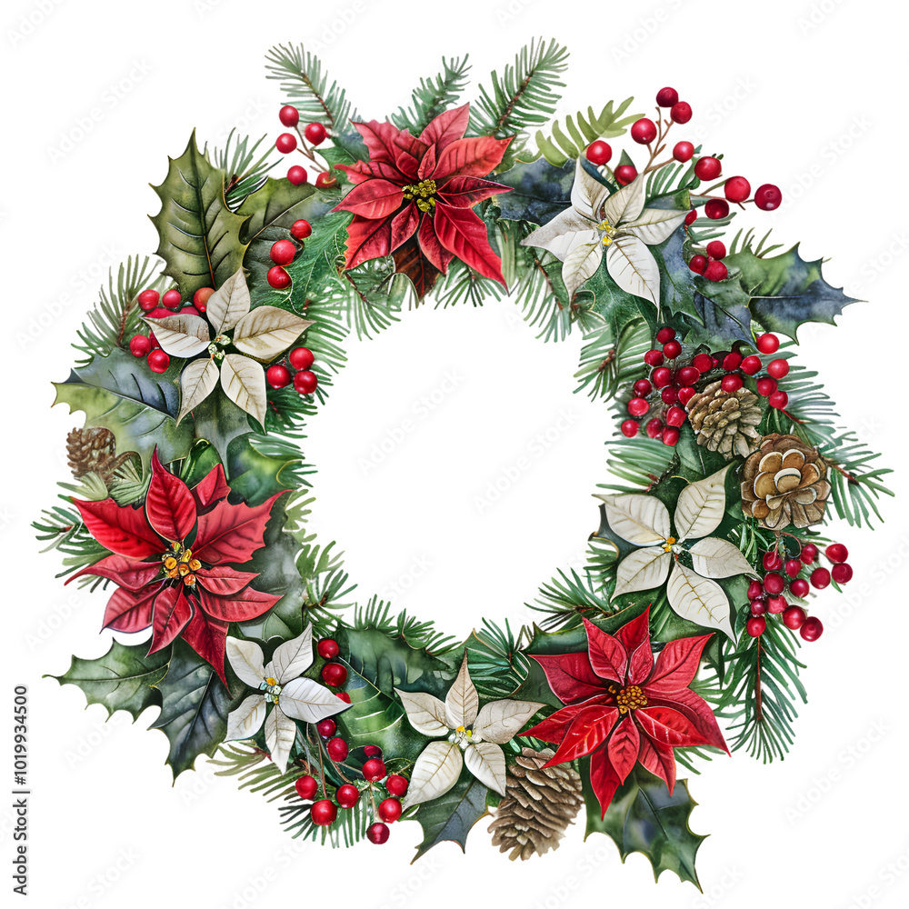 Adorable Christmas Wreath PNG Adorable Christmas Wreath PNG