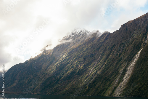 Cliffs of Milford Sound, New Zealand