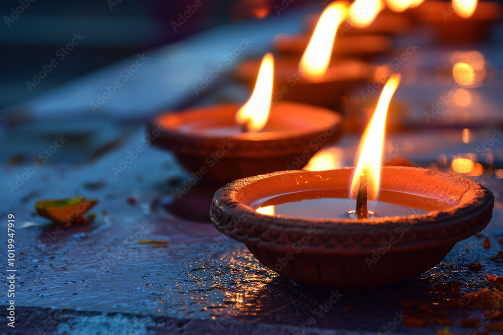 Beautiful greeting card with bright holiday composition for happy and celebrate Diwali Beautiful greeting card with bright holiday composition for happy and celebrate Diwali