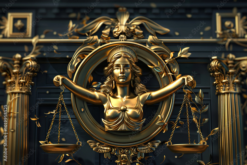 Astrological composition with concept of Libra zodiac sign symbol Astrological composition with concept of Libra zodiac sign symbol