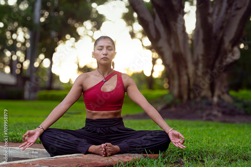 Golden Awakening: Yoga and Meditation in Nature