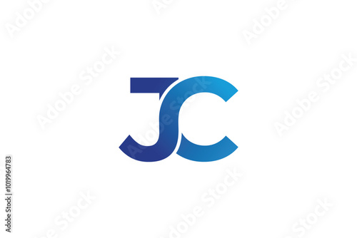 JC letter jc logo icon