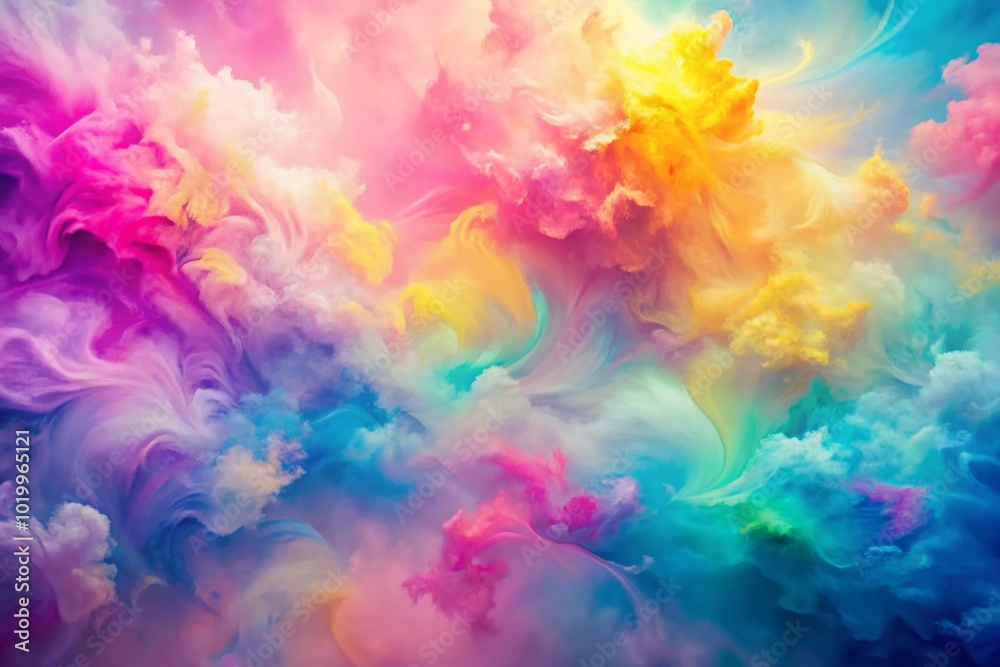 Fototapeta premium Soft Pastel Abstract Digital Backdrop for Elegant Presentations and Creative Projects Backgrounds