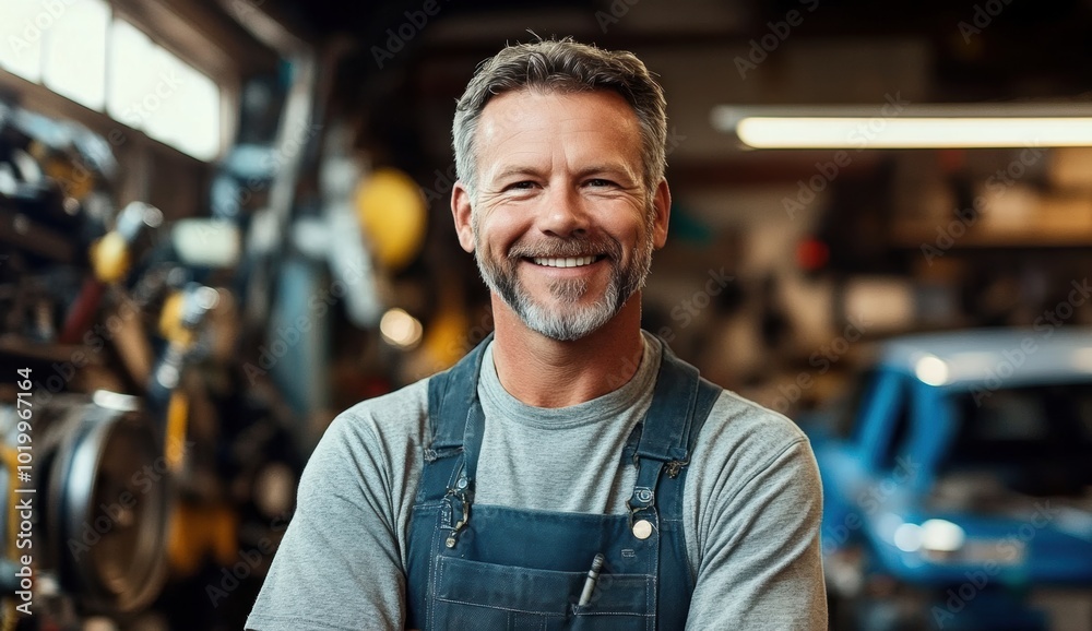 Mechanic Portrait. Mechanic Portrait.