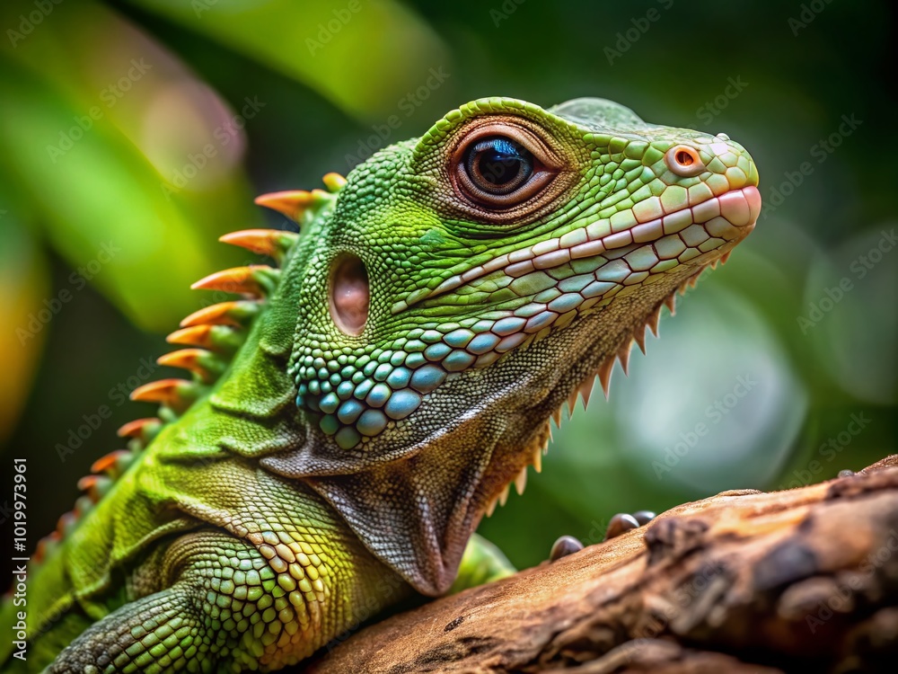 Obraz premium Step-by-Step Guide on How to Draw a Realistic Lizard for Beginners and Art Enthusiasts