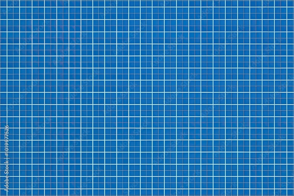 Blue grid pattern on seamless blue background Blue grid pattern on seamless blue background