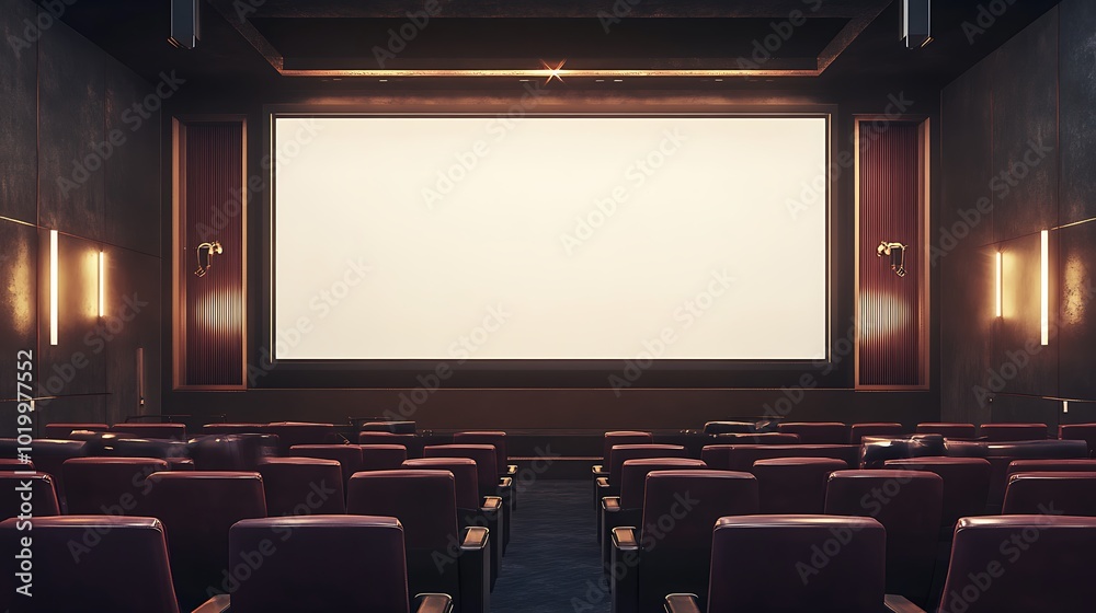 Empty Movie Theater Empty Movie Theater