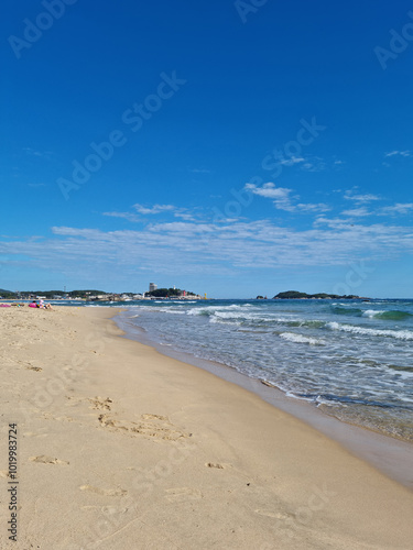 
This is the scenery of Sampo Beach in Korea. photo