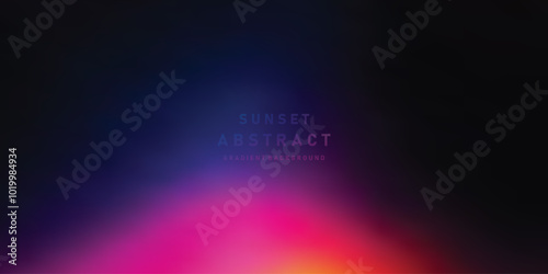 Abstract Color vector banner. Pastel gradient  pattern. Blurred light fuzz colorful gradient background. Vector soft horizontal backdrop
